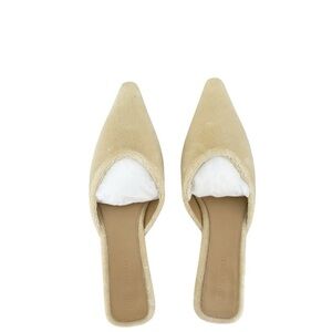 Authentic Bottega Veneta Cream Mules NWT